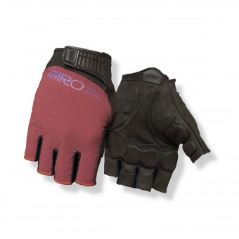 Giro Tessa II Gel Damen Rennrad Fahrradhandschuhe kurz maroon rot 2026 