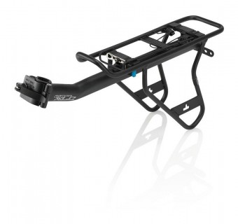 XLC I RP-R12 carry more Sattelstützen Gepäckträger schwarz 