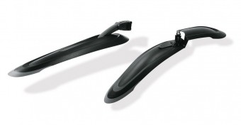 XLC MG-C25 Mudguard Fahrrad Schutzblech Set schwarz 