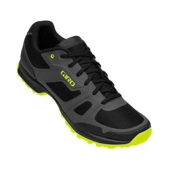 Giro Gauge Trekking Fahrrad Schuhe grau/schwarz/gelb 2024 