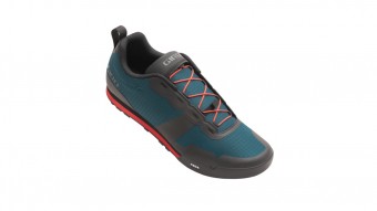 Giro Tracker Fastlace Dirt Fahrrad Schuhe blau/grau 2025 