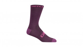 Giro Seasonal Merino Wool Winter Fahrrad Funktionssocken cherry rot 2025 