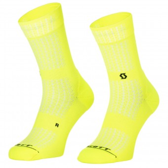 Scott Performance Crew Fahrradsocken gelb 2026 