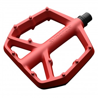 Syncros Squamish III Flat MTB Fahrrad Pedal florida rot 