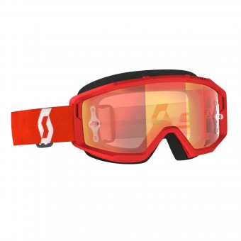 Scott Primal MX Goggle Cross/MTB Brille rot/orange chrom works 