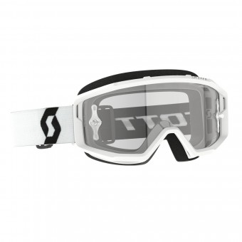 Scott Primal Clear MX Goggle Cross/MTB Brille weiß/klar works 