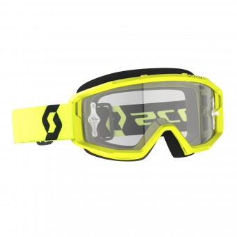 Scott Primal Clear MX Goggle Cross/MTB Brille gelb/klar works 