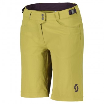 Scott Trail Flow Damen Fahrrad Short Hose kurz (Inkl. Innenhose) mud grün 2022 