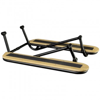 Bergamont LT Carrier Footrest Fußrasten für Longtail Hecktäger schwarz 