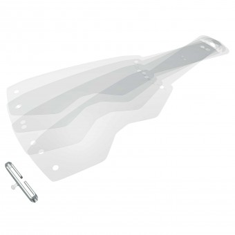 Scott Lam Tear Off mit Verschlussband Prospect/Fury Goggle klar 