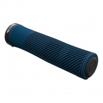Syncros XC Lock On MTB Fahrrad Griffe deep blau 
