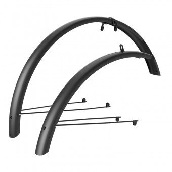 Syncros Road Gravel Fahrrad Schutzblech Set für Scott Addict Gravel / Speedster Gravel ab 2022 schwarz 