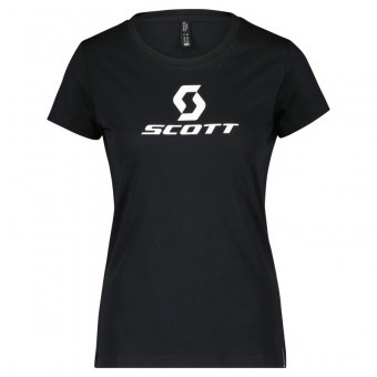 Scott Icon Damen Freizeit T-Shirt schwarz 2025 