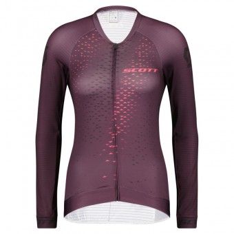 Scott RC Pro Damen Fahrrad Trikot lang lila 2022 XS (34/36)