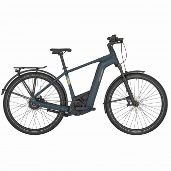 Bergamont E-Horizon Pro Belt Premium E-Bike Trekking Pedelec matt petrol blau 2025 
