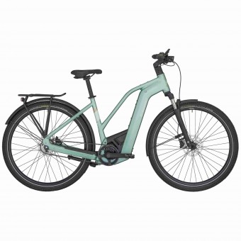 Bergamont E-Horizon Elite Belt 6 Damen E-Bike Trekking Pedelec matt uranian grün 2025 