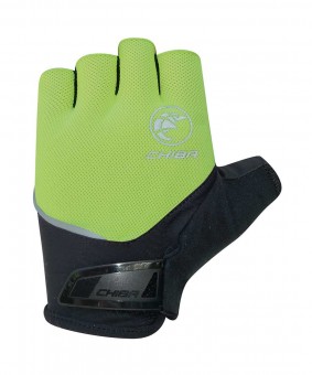 Chiba Sport Fahrrad Handschuhe kurz gelb/schwarz 2026 