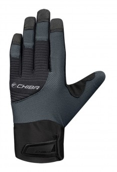 Chiba Blade II Fahrradhandschuhe lang grau 2026 