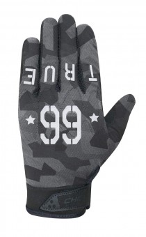 Chiba Double Six Fahrrad Handschuhe lang grau 2024 