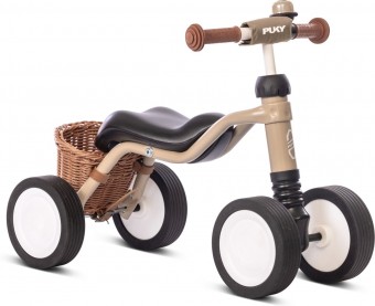 Puky Wutsch Bundle Kleinkinder Rutschfahrzeug sandfarben 