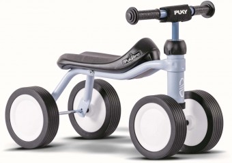Puky Pukylino Kleinkinder Rutschfahrzeug mit Lenkerpolster retro blau 