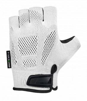Chiba BioXCell Comfort Fahrradhandschuhe kurz weiß 2027 
