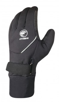 Chiba Rain Pro Winter Fahrrad Handschuhe lang schwarz/weiß 2027 
