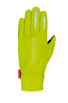 Chiba Thermofleece Waterpro Fahrrad Handschuhe gelb 2027 