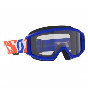 Scott Primal Kinder MX Goggle Cross/MTB Brille blau/klar 