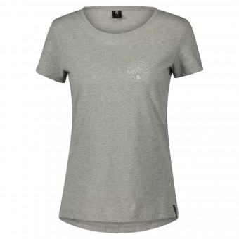 Scott Graphic Damen Freizeit T-Shirt melange grau 2024 