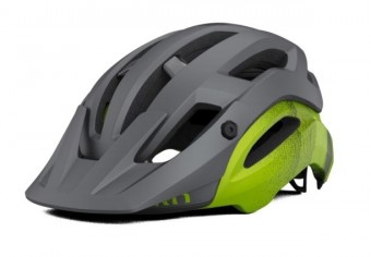 Giro Manifest Spherical All Mountain MTB Fahrrad Helm matt grau/gelb 2025 