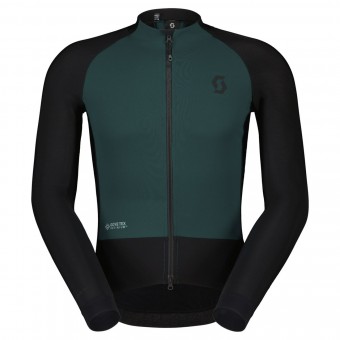 Scott RC Pro Warm Hybrid GTX LTD Winter Fahrrad Jacke aruba grün/schwarz 2026 