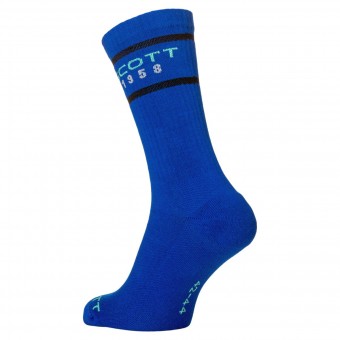 Scott Retro Casual Crew Fahrradsocken 3er Pack luminous blau 2027 