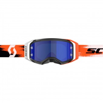 Scott Prospect 2.0 AMP chrome MX Goggle Cross/MTB Brille schwarz/orange/blau chrome works 