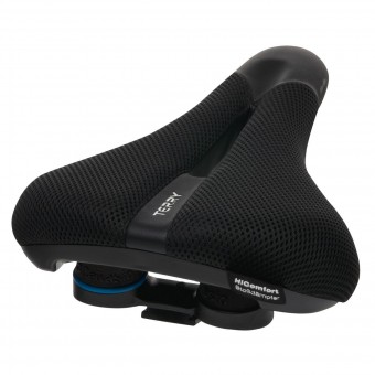 Terry Fisio Climavent Gel Max Comfort Herren Trekking Fahrrad Sattel schwarz 