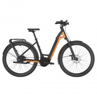 Bergamont E-Ville 10 Belt E-Bike Trekking Pedelec schwarz/orange 2026 