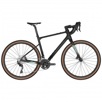 Bergamont Grandurance Expert Carbon Gravel Fahrrad flaky schwarz 2025 