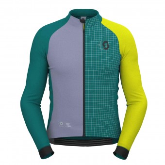 Scott RC Pro Warm GTX Winter Fahrrad Jacke winter grün/lila 2026 