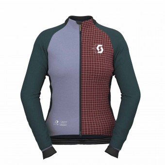 Scott RC Pro Warm GTX Damen Winter Fahrrad Jacke aruba grün/rot 2026 