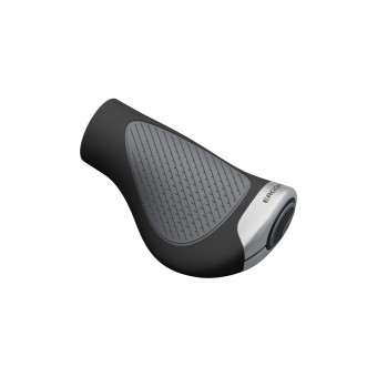 Ergon GP1 Evo Single Twistshift Ergo Fahrrad Griffe schwarz/grau 