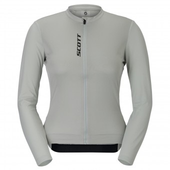 Scott Pro Damen Fahrradtrikot langarm grau 2026 
