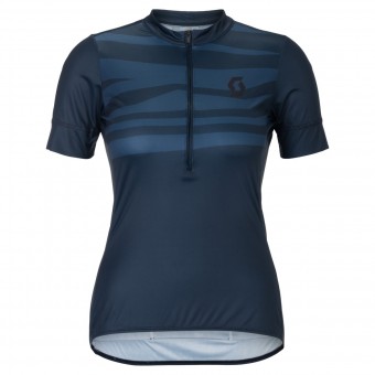 Scott Endurance LT Damen Fahrradtrikot kurzarm blau 2026 L (40/42)