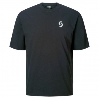 Scott Graphic Freizeit Shirt kurzarm schwarz/blau 2027 
