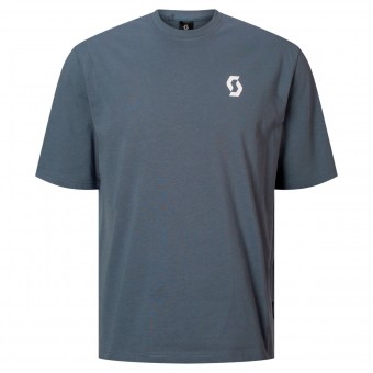 Scott Graphic Freizeit Shirt kurzarm crag blau 2027 