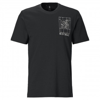 Scott Casual Freizeit T-Shirt schwarz 2027 