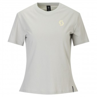 Scott Backprint Damen Freizeit T-Shirt grau 2026 
