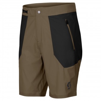 Scott Vertic Pro Fahrradshorts kurz wood grau/schwarz 2027 