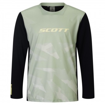 Scott Jr Vertic Delta Kinder Fahrradtrikot langarm grau 2026 