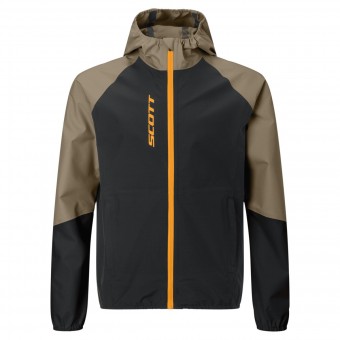 Scott Jr Explorair Light Dryo 2.5L Kinder Regenjacke schwarz/beige 2026 