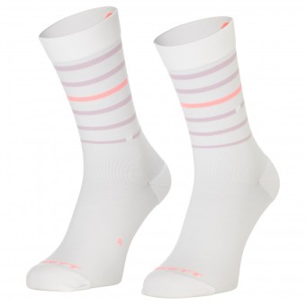 Scott Rings Crew Fahrradsocken weiß 2026 